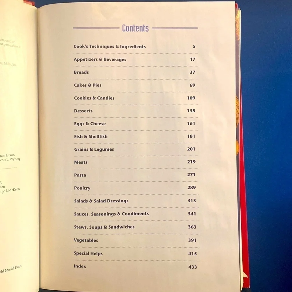 Vintage Betty Crocker's New Cookbook, 1996